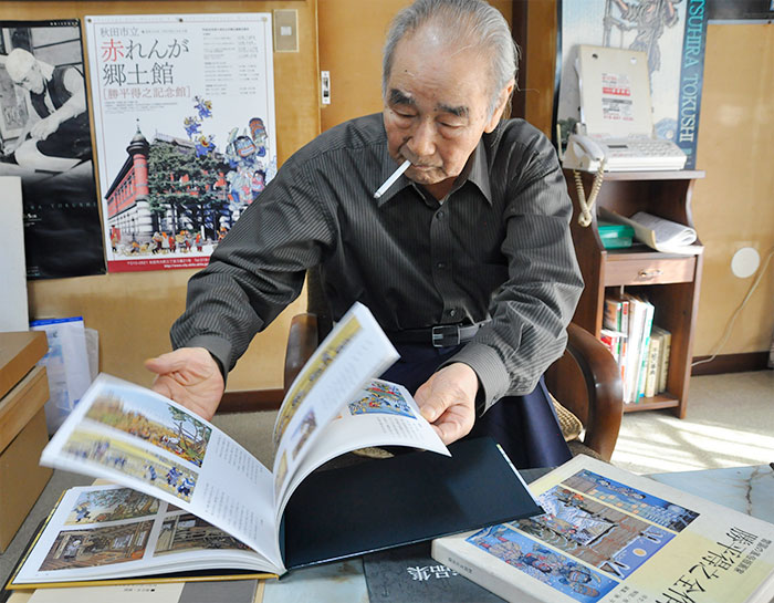 勝平得之氏ご長男勝平新一さん